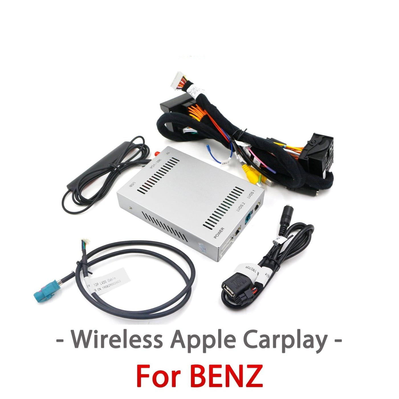 Mercedes Benz Wireless Apple CarPlay Android Auto